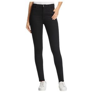 J Brand High-Rise Skinny Jeans Black 26